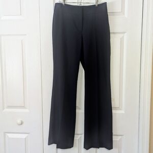 Antonio Malani Women's Size 6 Navy Blue Dress Pants Boot Cut 30x32 Flare Leg